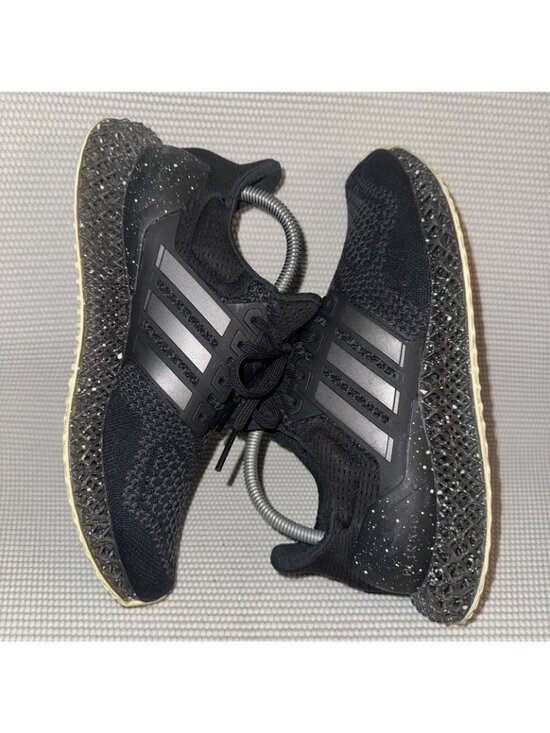 Adidas Ultra 4D Black Knit Splatter Running Athletic Shoes Sneakers Men’s Size 8 main image 6